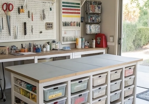 image10_multipurpose-garage-ideas_crafts-and-hobbies-corner